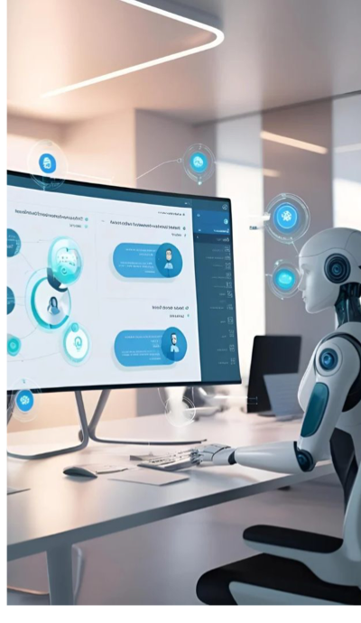 AI assistant working with a customer support dashboard